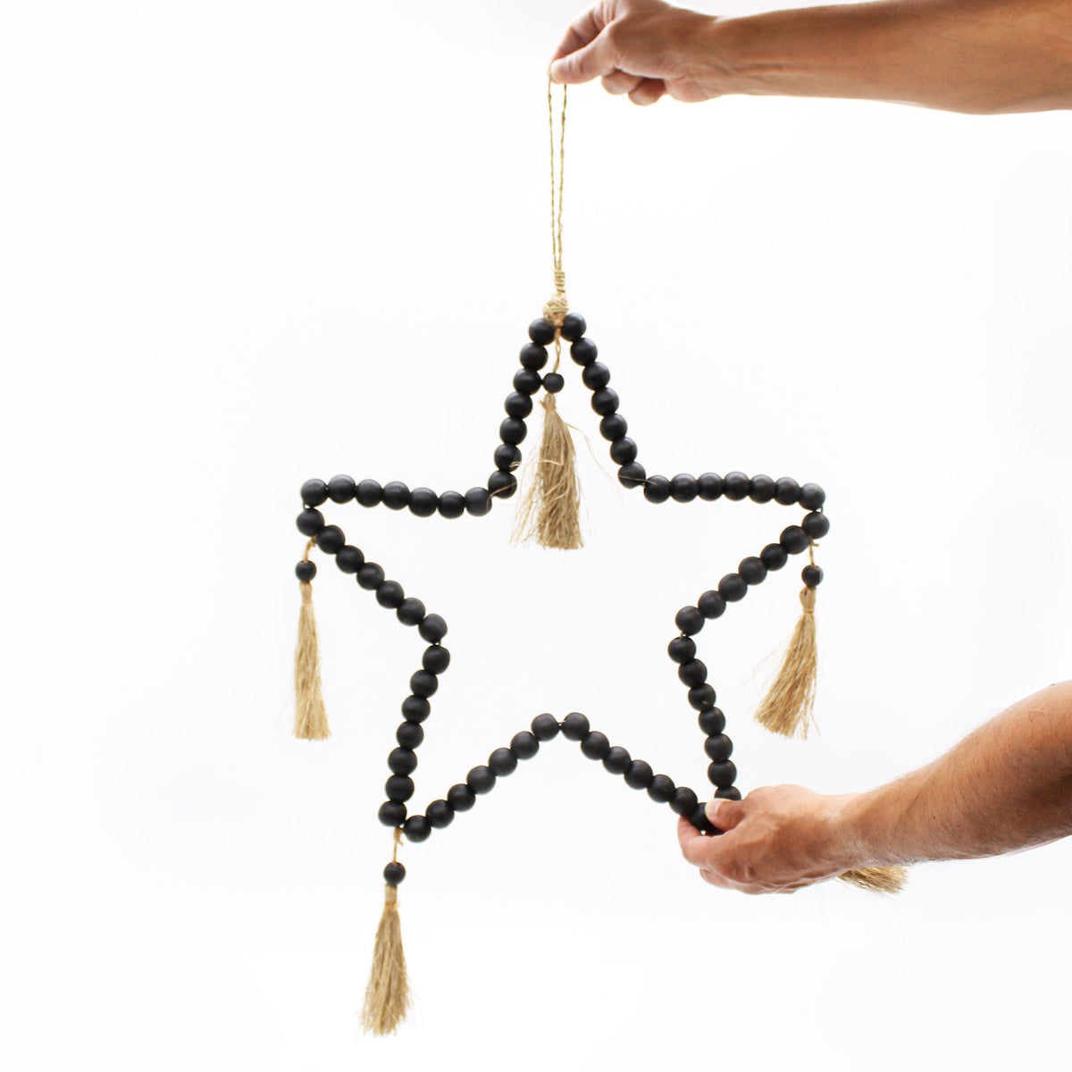 Large Bead Star Mobile, 58 x 38 cm – view 2