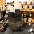 Extra Large Cast Iron Cauldron with Triple Moon 23x18cm