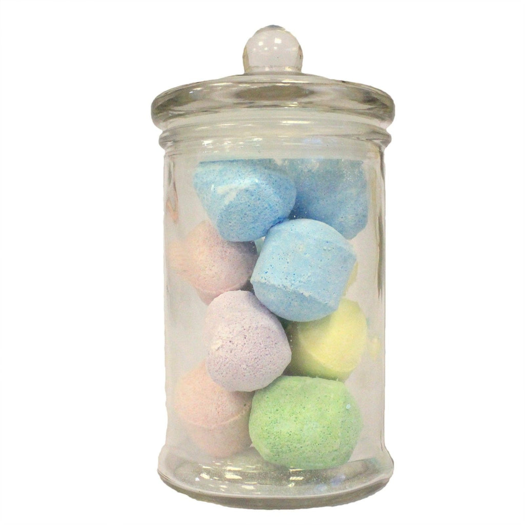 Small Classic Clear Glass Jar with Lid - 250 ml