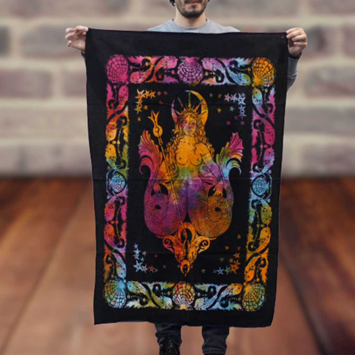 Cotton Wall Art (78x112cm) - Mermaid – view 3