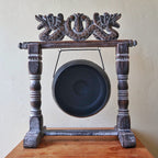 Small Gong in Black Stand - 25cm – view 6