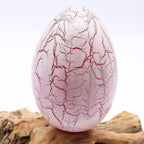 DriftGlow Lamp - Crackle Fire Egg Shade, Orange – view 8