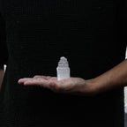Natural Selenite Tower - 5 cm – view 4