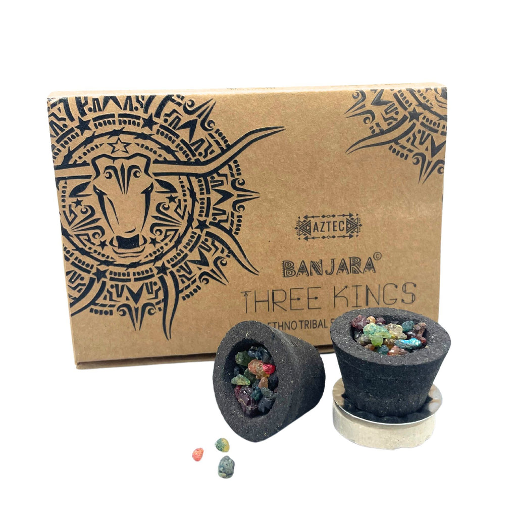 Banjara Resin Cups - 3 Kings, Set of 6