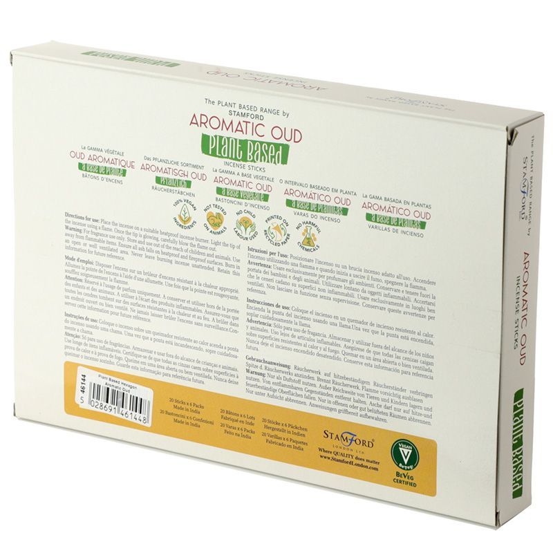 Stamford Aromatic Oud Plant Based Incense Sticks
