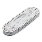Large Incense Tray 30x10cm - Classic Whitewash – view 3