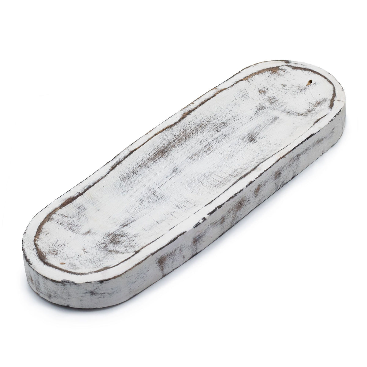 Large Incense Tray 30x10cm - Classic Whitewash – view 3