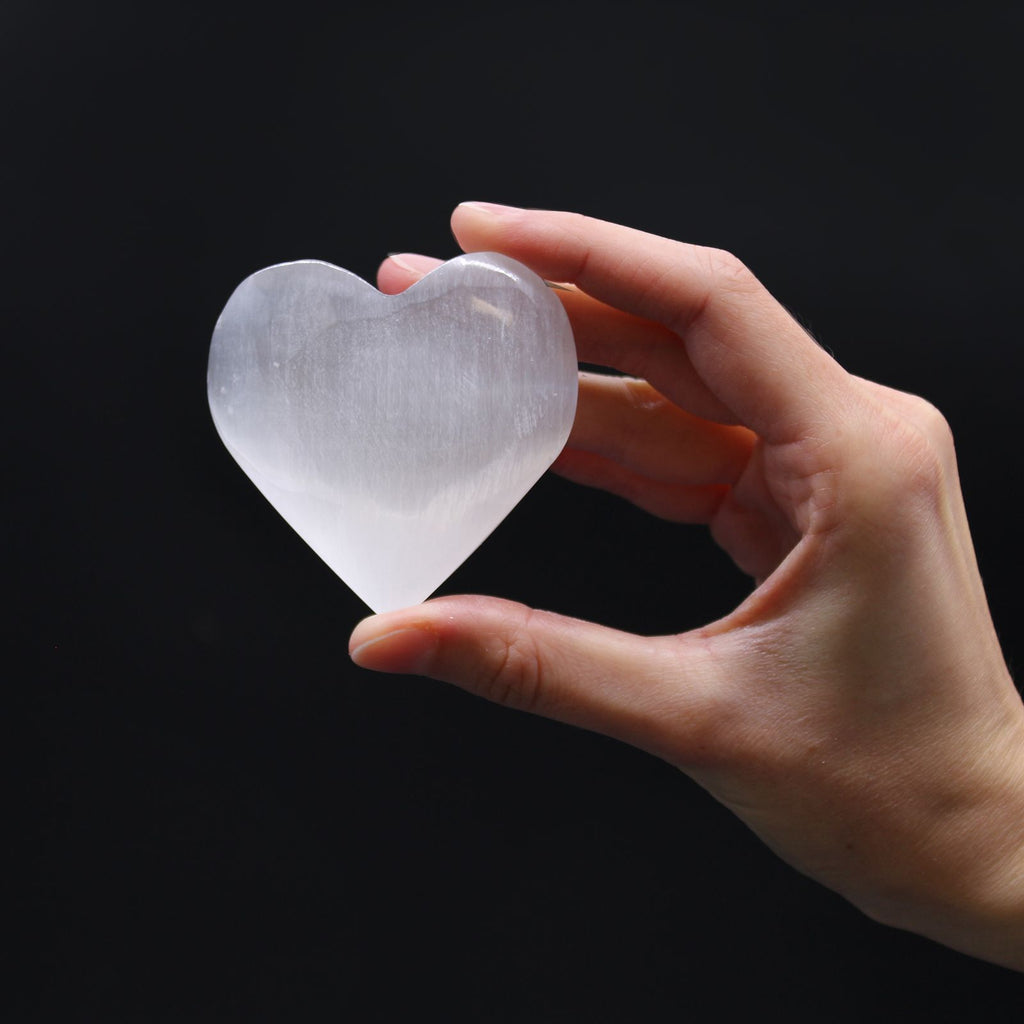 Selenite Heart - 7-8cm – view 3