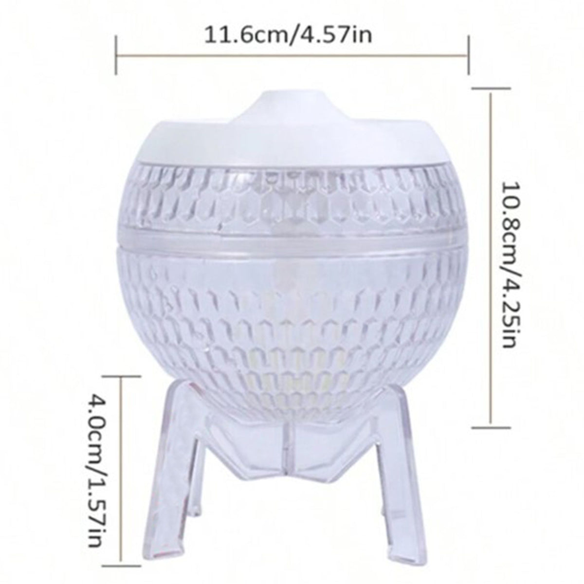 Mondo Planet Clear Humidifier - USB Colour Change Down Light – view 4