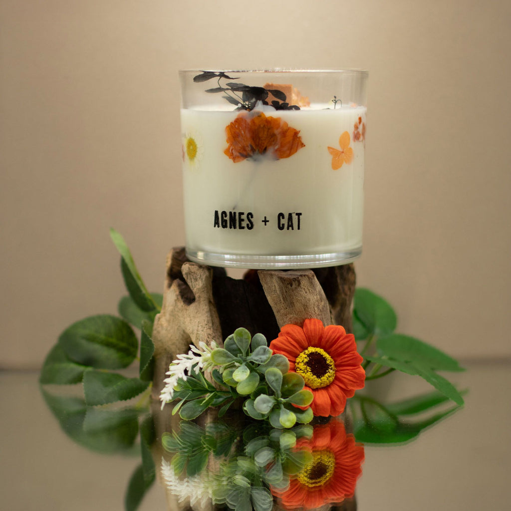 Agnes + Cat Botanical Soy Wax Candle - Lakeland Mocha – view 5