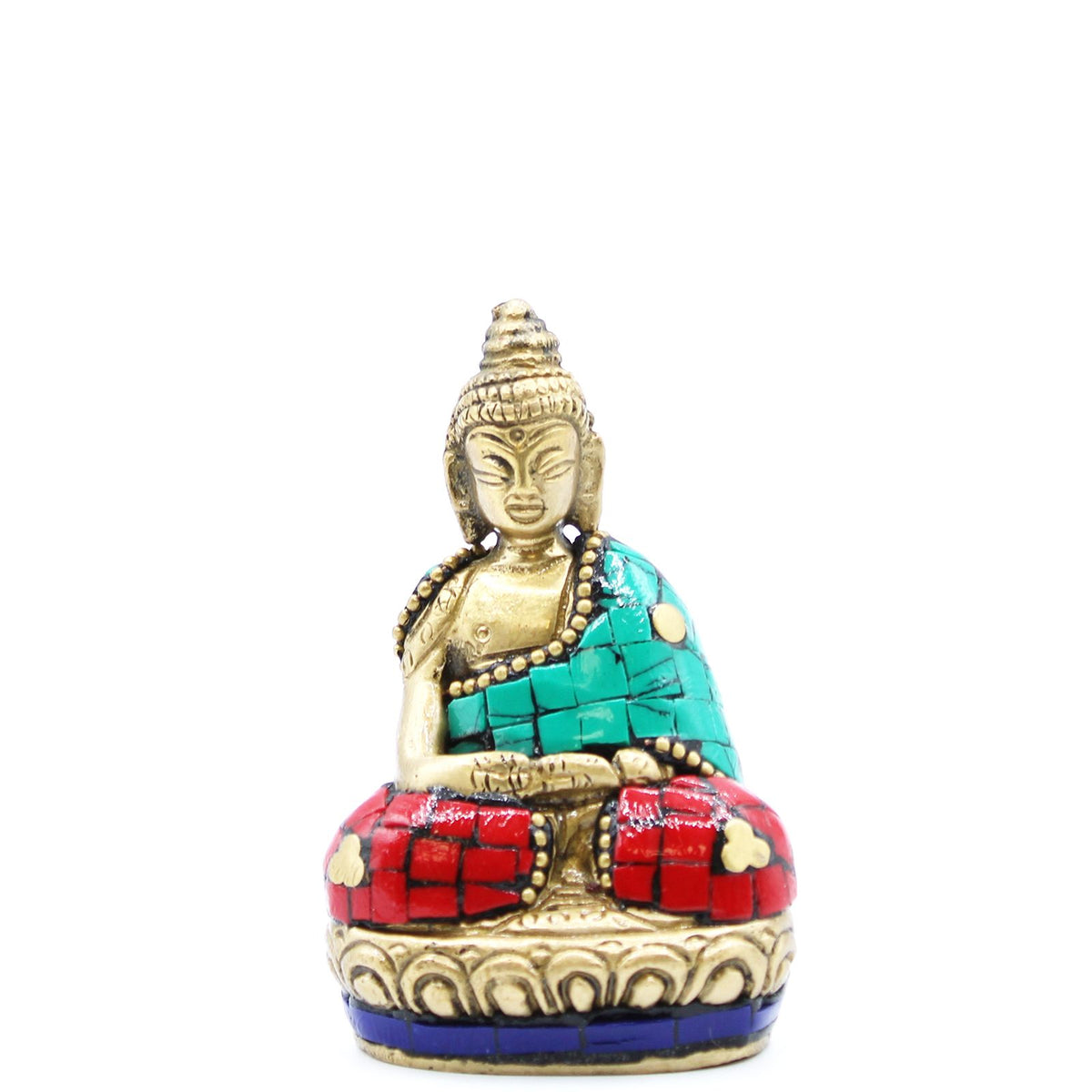 Brass Buddha Figure - Hands Up - 7.5 cm – view 3