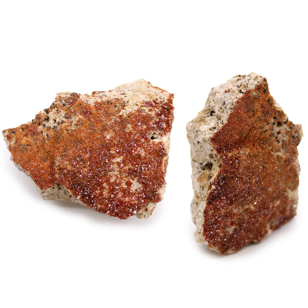 Vanadinite Mineral Specimen Tray, Approx 20 Pieces – view 6