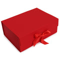 Flat Pack Gift Box Extra Large 33x25x12cm Red