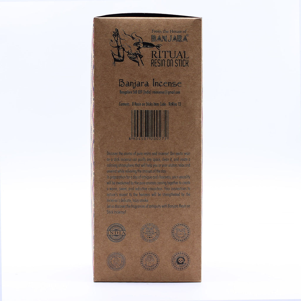 Rue (Arruda) Resin on Stick Incense, Pack of 8 – view 5