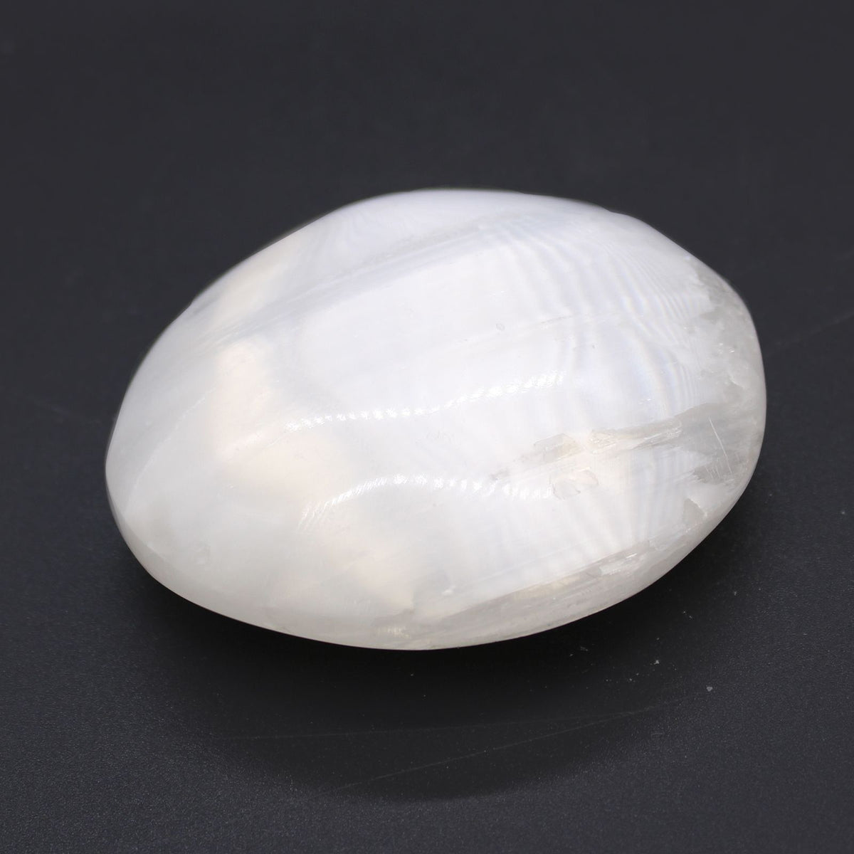 Selenite Palm Stone - 5-7cm – view 2