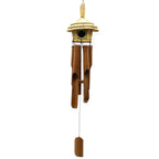 Round Seagrass Birdhouse with Wind Chimes, 45 x 17 cm – view 5