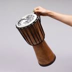 Tree of Life Wide Top Djembe Drum - 40cm – view 3