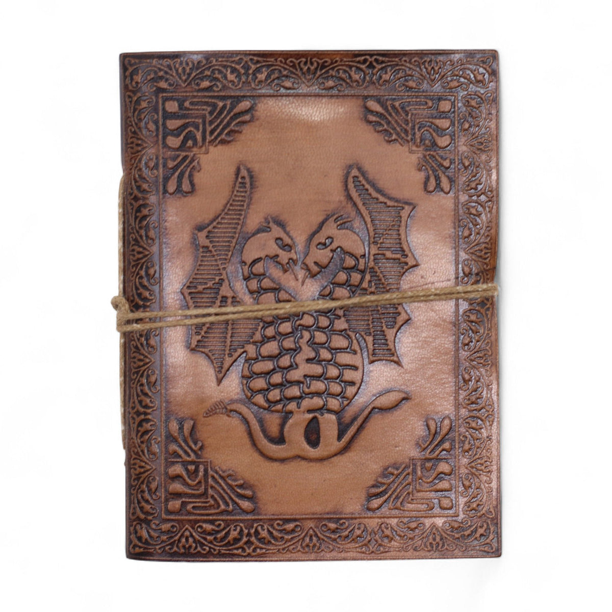 Assorted Esoteric Leather Notebooks, Set of 8 – 15x11 cm – view 11
