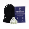 Jade Small Buddha Figure 35x40x23mm