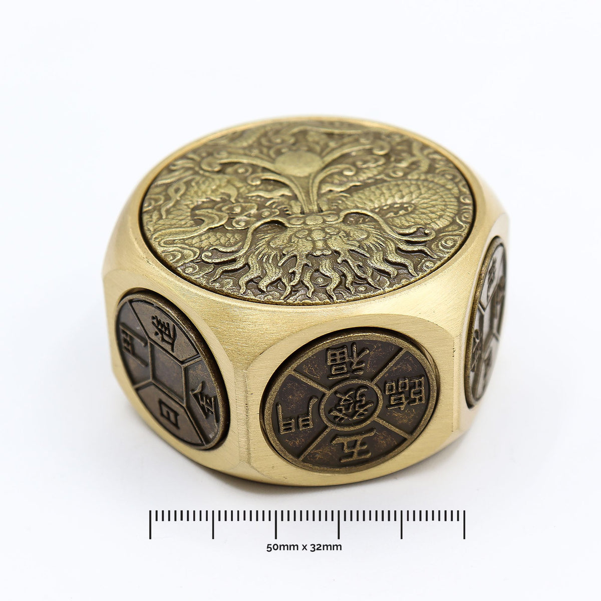 Feng Shui Dragon Spinner Dice, Power and Wealth – view 4