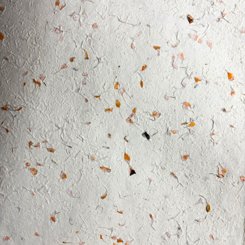 Lokta Wrapping Paper 51x76cm, Marigold, Pack of 5