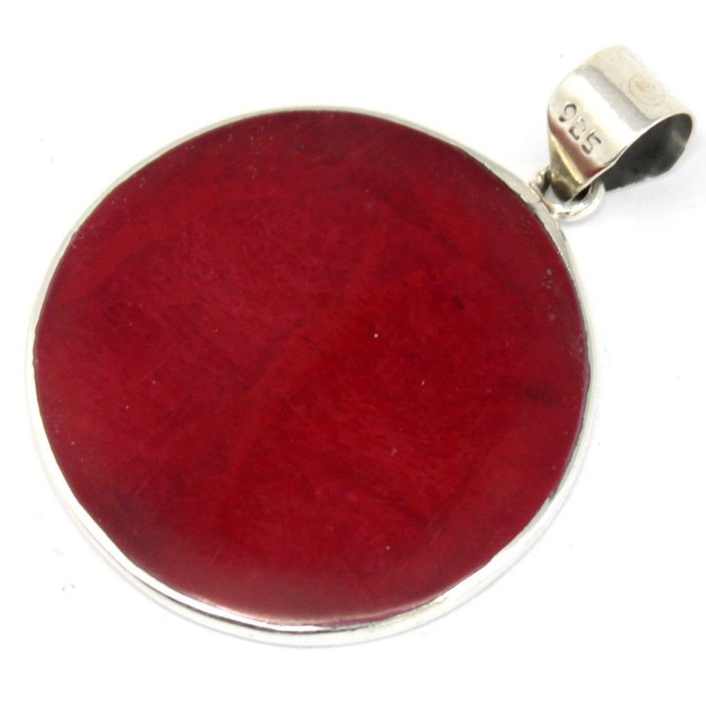 Tree of Life Silver Pendant 30mm, Coral Effect – view 4