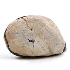 Purple and Gold Coloured Calcite Geode – view 2