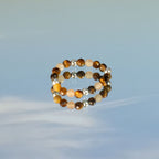 Nymph Gemstone Ring Set - Sea Sunset Sunstone & Tiger's Eye – view 8