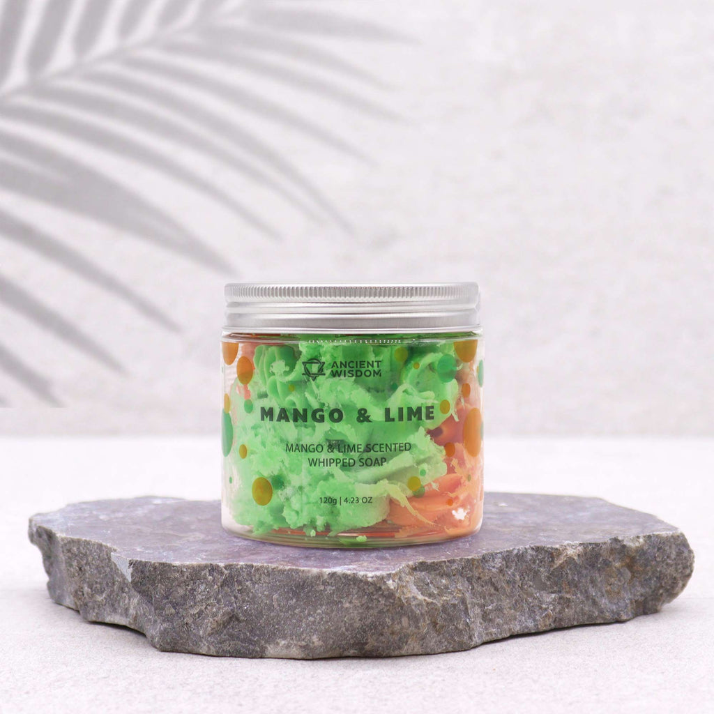 Mango & Lime Whipped Cream Soap 120g – view 2
