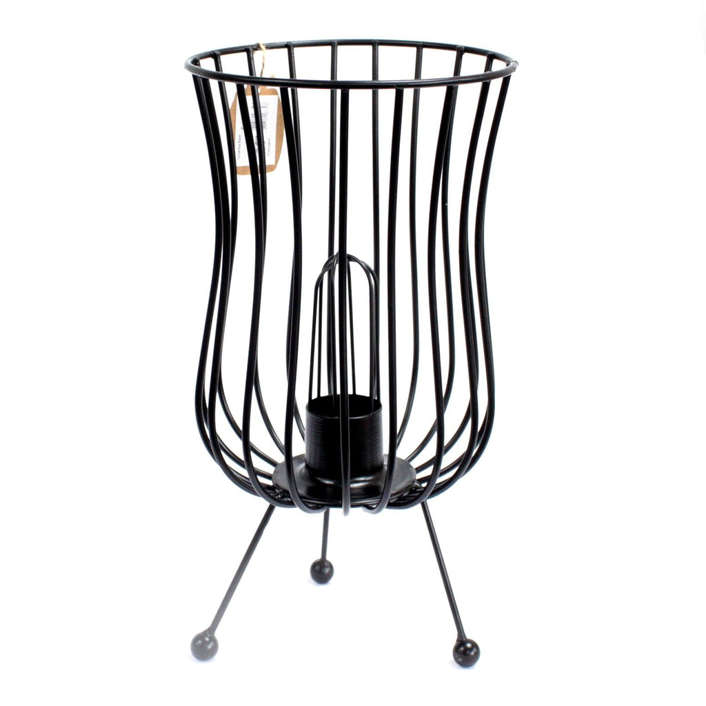 Tall Salt Rock Brazier Lamp