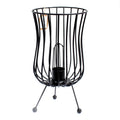 Tall Salt Rock Brazier Lamp