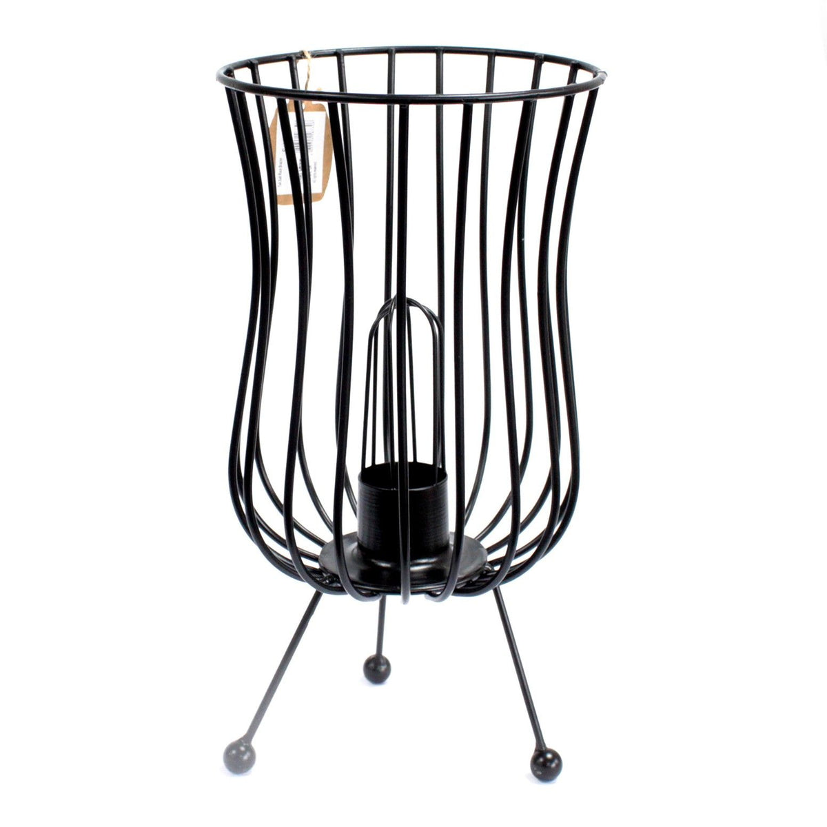 Tall Salt Rock Brazier Lamp