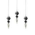 Psychic Gateway Pendulum - Fluorite & Labradorite