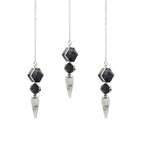 Psychic Gateway Pendulum - Fluorite & Labradorite