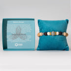 Tri Hita Karana Bangle - Balance, Bali Beaded Bracelet – view 3