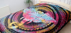 Single Cotton Bedspread & Wall Hanging - Winter Tree 130x200cm – view 2