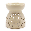 Tree of Life Ceramic Oil Burner - Ivory
