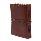 Leather Book of Thoughts Wrap Notebook – 12x15.5 cm – view 5