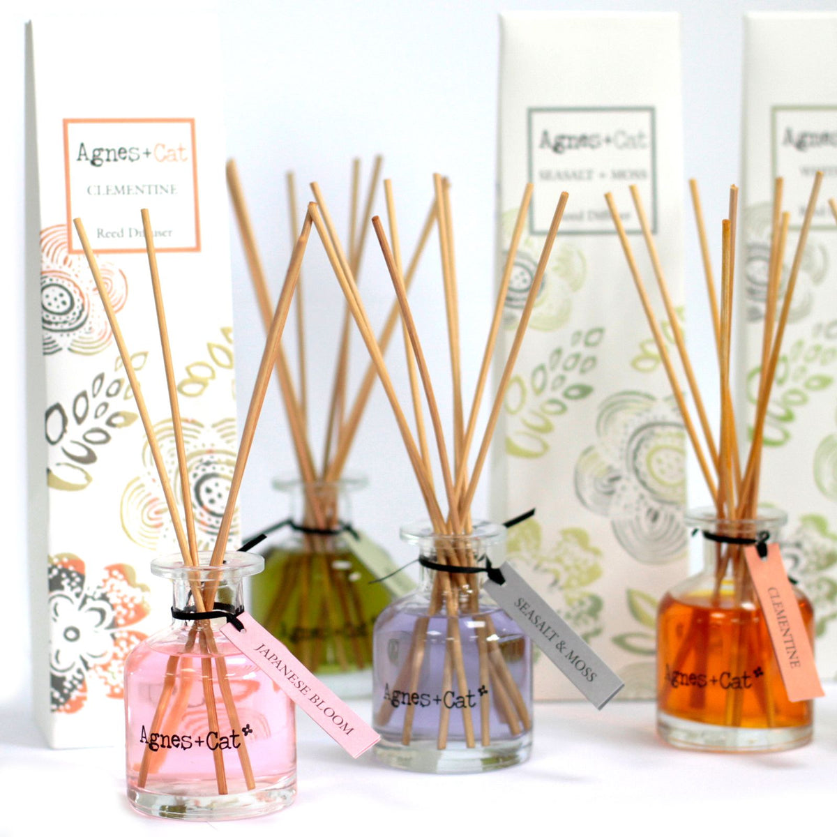 Agnes & Cat Reed Diffuser 140ml - White Fig – view 5