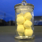 Small Classic Clear Glass Jar with Lid - 250 ml – view 2