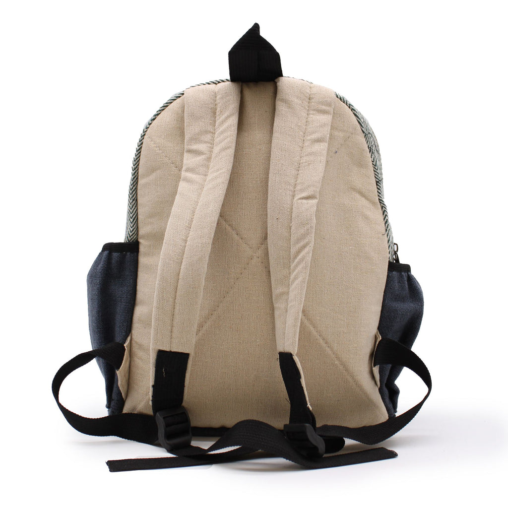 Small Hemp Backpack - Bodhi Tree Design – view 5