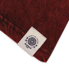 Nomad Sari Stonewashed Cotton T-Shirt – Mandala – Maroon – Small – view 3