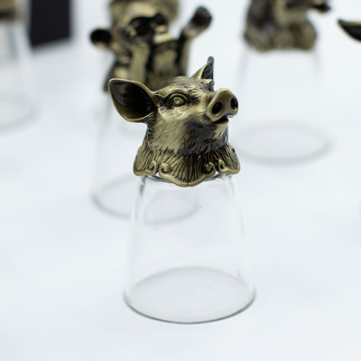 Chinese Zodiac Shot Glasses, Set of 12 - 25 ml – view 9