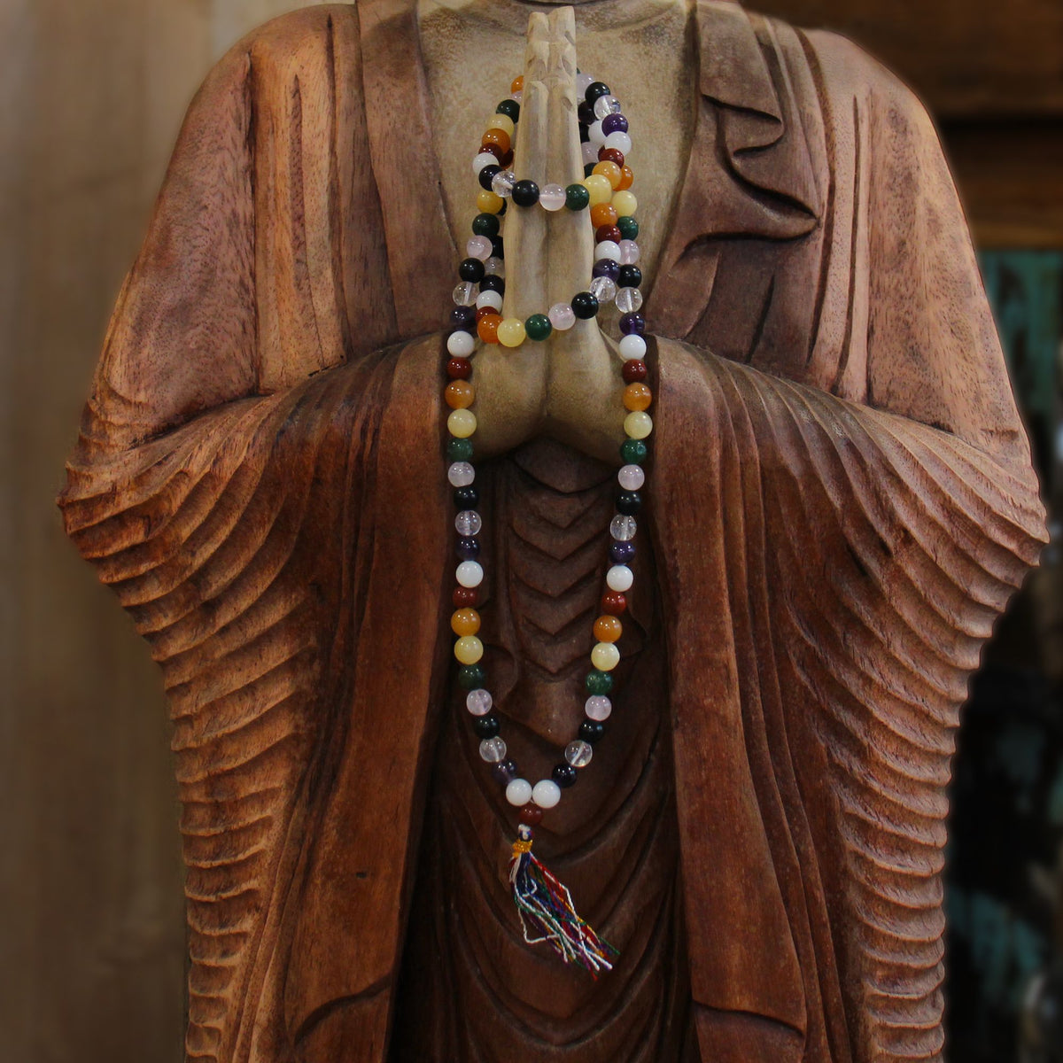 108 Bead Mala - 9 Planet Astro Beads – view 7