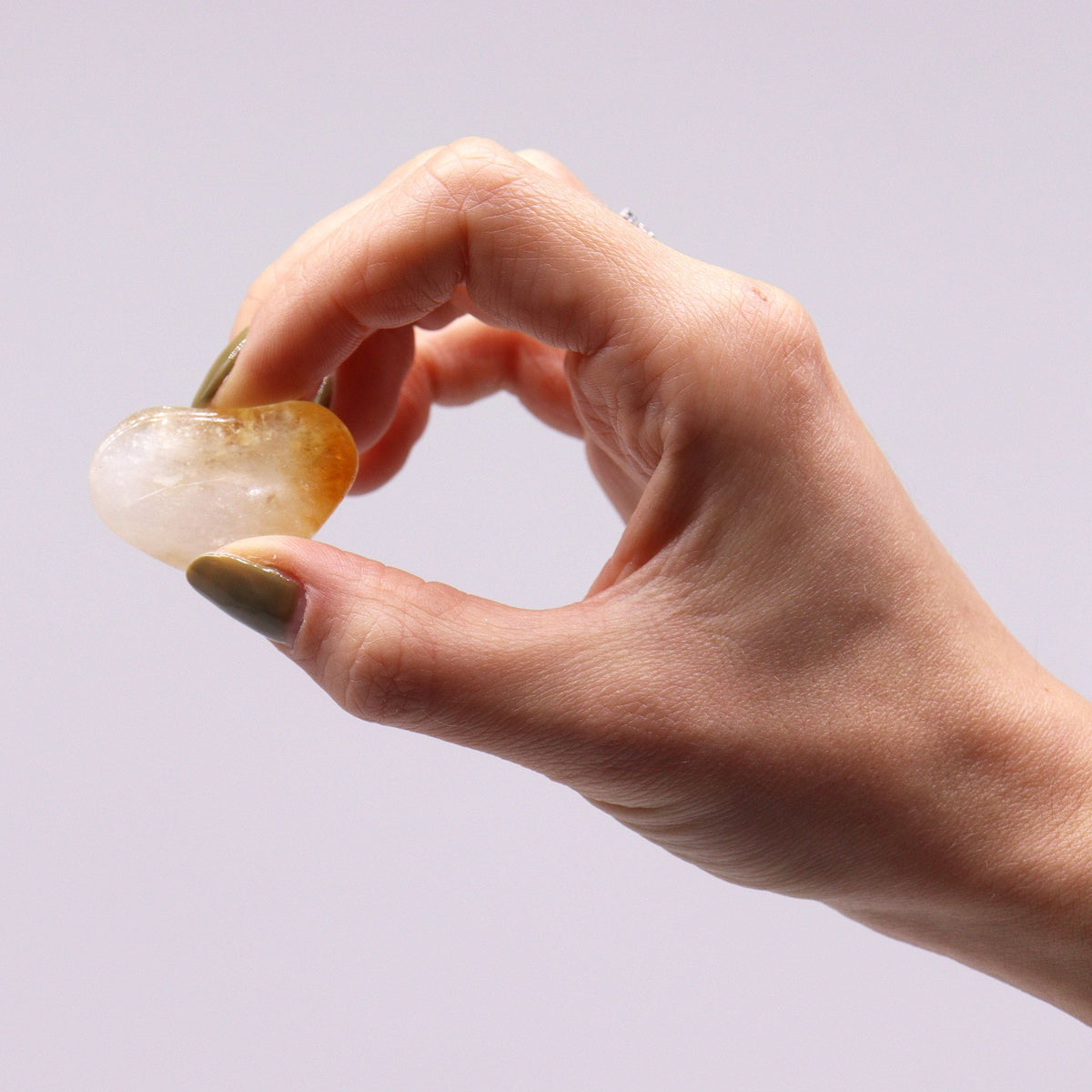 Pack of 24 Large Tumble Stones - Citrine Quartz Grade A – view 2