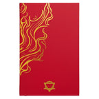 Red Wellness Journal, Golden Mandala and Lotus, 120 Pages – view 3