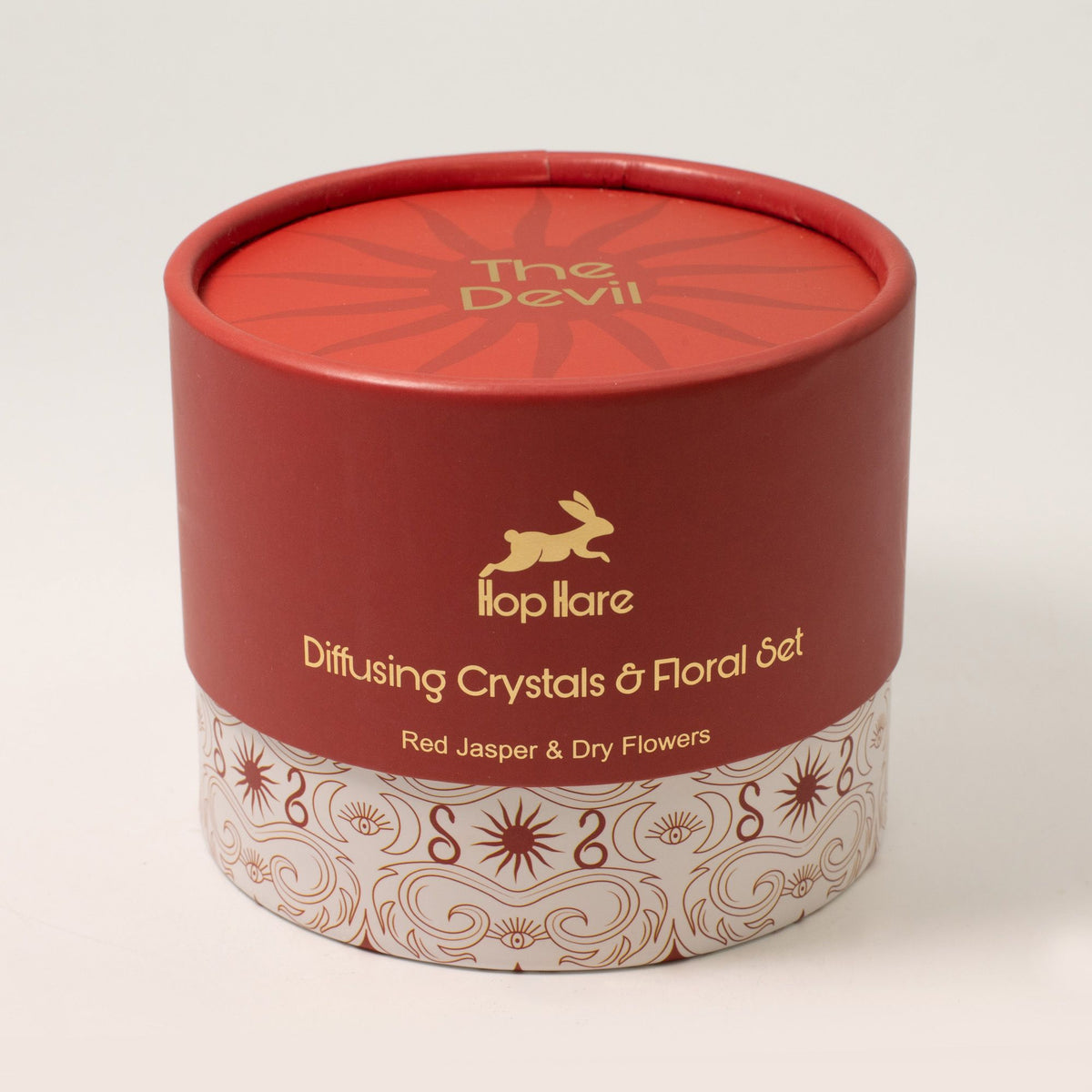 Red Jasper Diffusing Crystals & Floral Set - The Devil – view 4