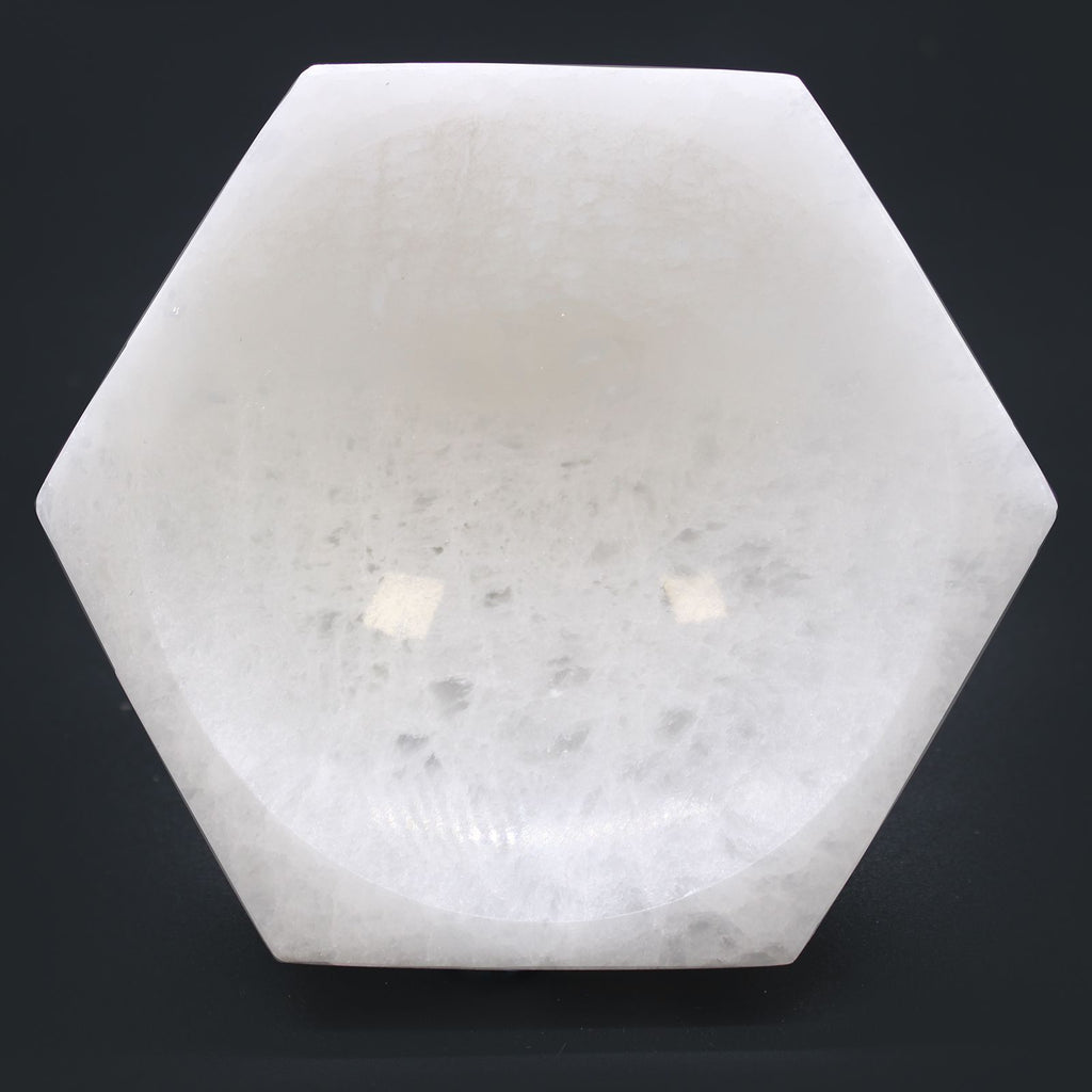 Selenite Hexagon Bowl - 15cm – view 3