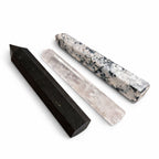 Black Tourmaline Six Face Obelisk Point approx 17cm – view 7