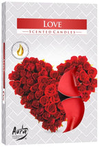 Set of 6 Love Scented Tealights – view 2